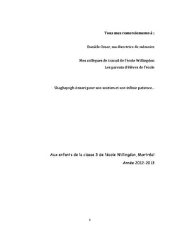 Politiques linguistiques des parents d'eleves anglophones de Montreal
