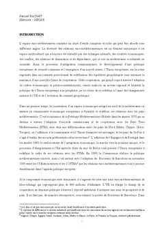 Printemps arabes et Politique européenne de Voisinage