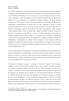 Printemps arabes et Politique européenne de Voisinage