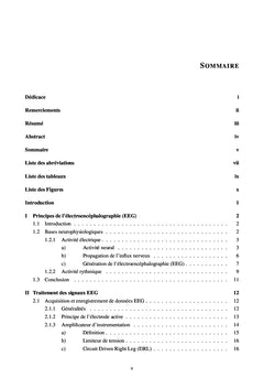 Utilisation des signaux EEG pour la commande des robots