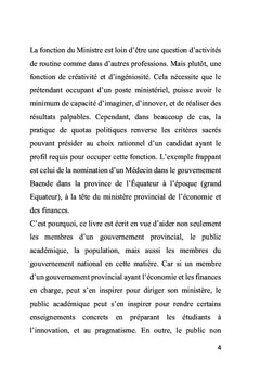 Gouvernance de l'économie et des finances provinciales: