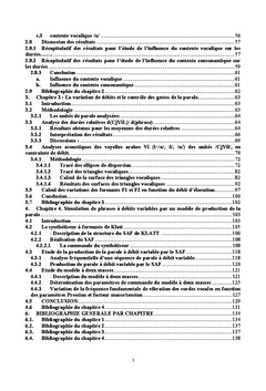 Etude du controle temporel multicontextuel du signal de parole