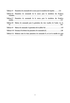 Etude du controle temporel multicontextuel du signal de parole