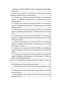 Infection par HHV8 et inflammation: Implications dans le diabete