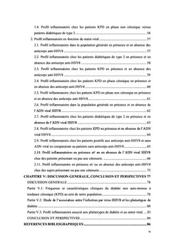 Infection par HHV8 et inflammation: Implications dans le diabete