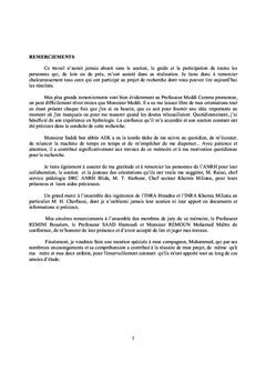 Etude des crues dans le bassin du Cheliff