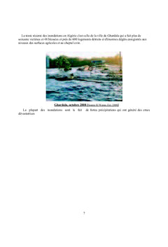 Etude des crues dans le bassin du Cheliff