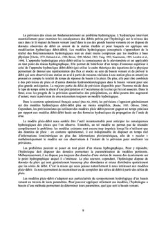 Etude des crues dans le bassin du Cheliff