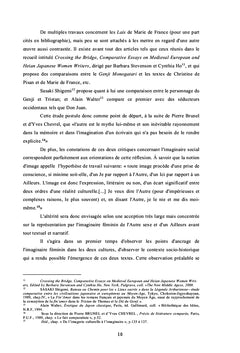 La representation par l'imaginaire feminin de l'amour et de l'Autre