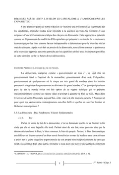 Démocratie aujourd'hui: bien-être humain ou course à l'économie?