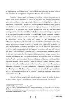 Démocratie aujourd'hui: bien-être humain ou course à l'économie?