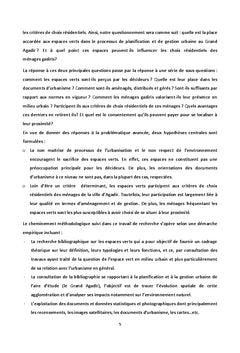 Aménagement des espaces verts et choix résidentiels au Grand Agadir