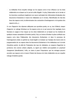 Aménagement des espaces verts et choix résidentiels au Grand Agadir