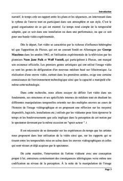 Temps et temporalite dans l'art video
