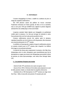 Diagnostic ante natal des uropathies malformatives