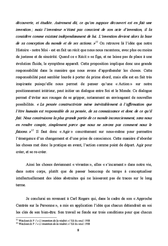 La CreAction : une therapie A quatre mains