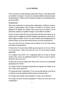 Satan, Dieu et Moi