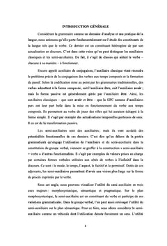 Du semi-auxiliaire classique en français contemporain