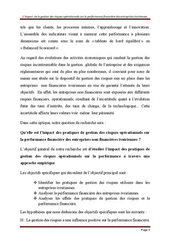 L'impact de la gestion des risques sur la performance des entreprises