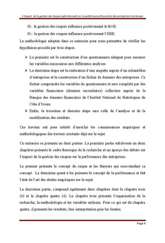 L'impact de la gestion des risques sur la performance des entreprises