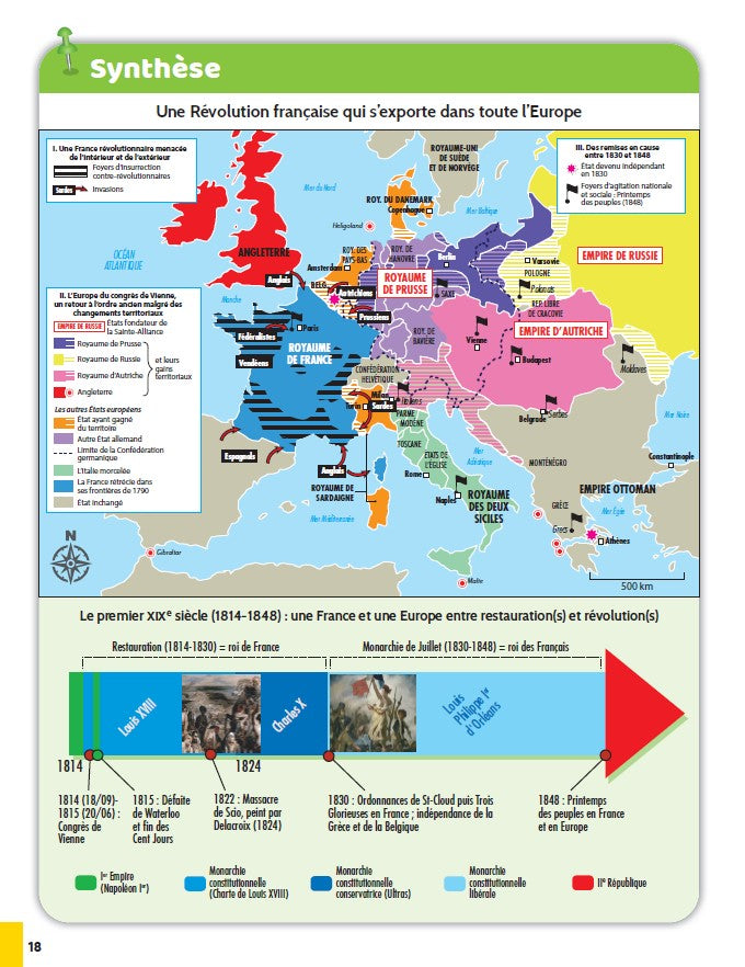 Cahier Studybac - Histoire-Géographie - première - Tronc commun
