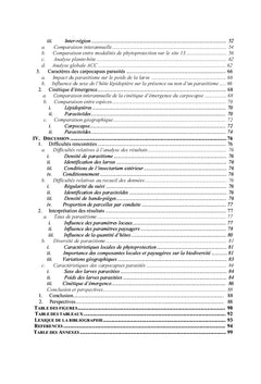 Impact des pratiques et du paysage sur la régulation du Carpocapse