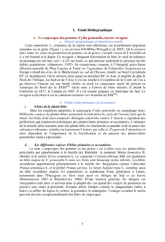 Impact des pratiques et du paysage sur la régulation du Carpocapse