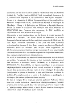 Extraction de nanofibrilles de cellulose à structure contrôlées