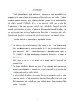 Fabrication du vin A base du jus de cafe et cacao