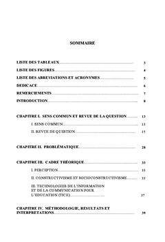 TICe et APC: Perceptions des enseignants de cote-d'Ivoire