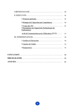 TICe et APC: Perceptions des enseignants de cote-d'Ivoire