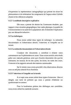 Proposition d'un plan d'amenagement durablede Selembao et Bumbu