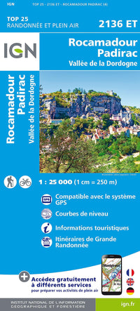 2136ET Rocamadour, padirac vallee de la dordogne / recto