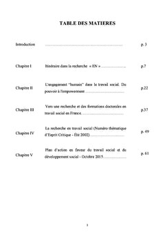 Histoire de la recherche "en"