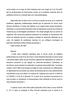 Histoire de la recherche "en"