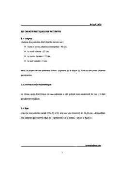 La grossesse molaire: particularites cliniques et pronostiques
