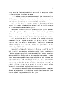 L'Histoire ancienne de la France selon Fauchet, historien monarchique