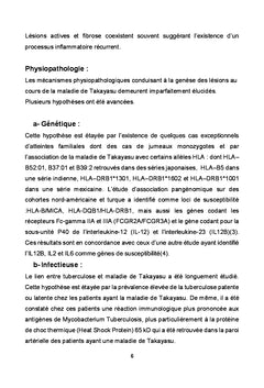 Maladie de Crohn et Takayasu: association fortuite ou filiation?