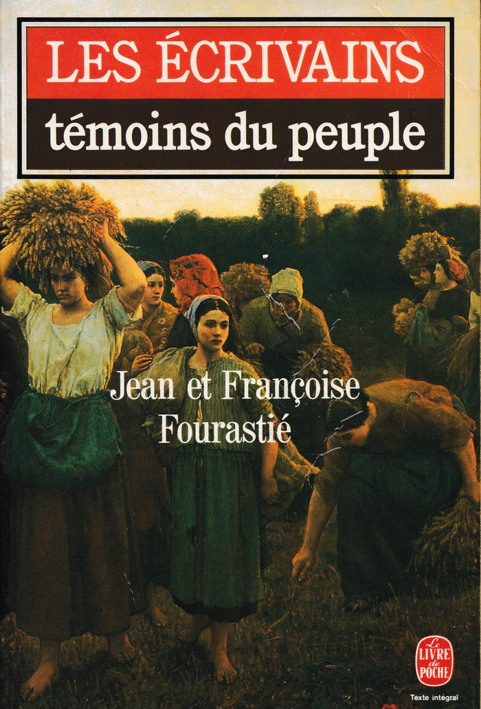 Les Écrivains témoins du peuple