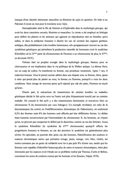 La transsexualite et les troubles d'adaptation