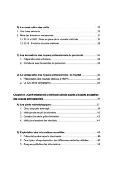 Cartographie des risques en santé: vers un consensus national?