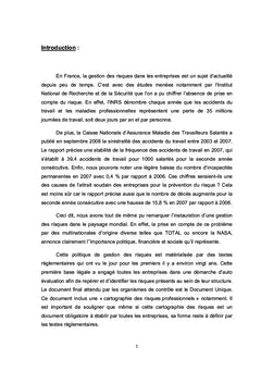 Cartographie des risques en santé: vers un consensus national?
