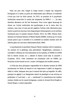 DSM: fiabilite et validite des diagnostics