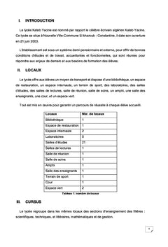 Conception et réalisation d'un site dynamique pour la gestion du lycée