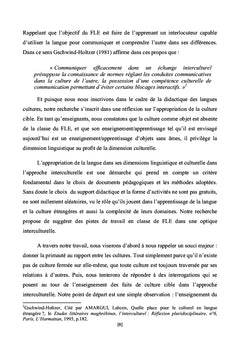 Les activités ludiques illustrées pour une perspective interculturelle