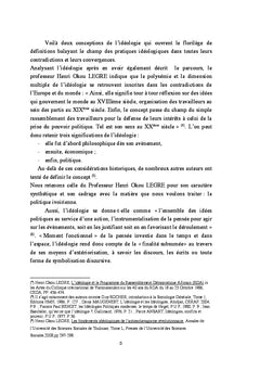 Les ideologies ivoiriennes de 1960 a nos jours