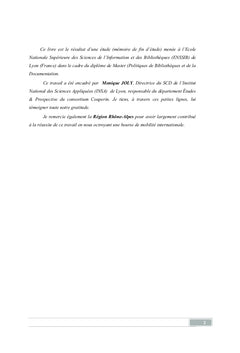 Le role du SCD dans la dissemination de la communication scientifique