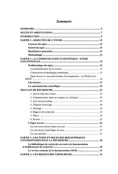 Le role du SCD dans la dissemination de la communication scientifique