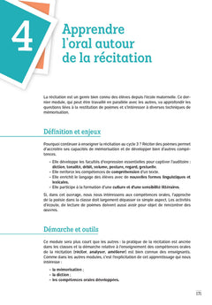 L'oral au cycle 3