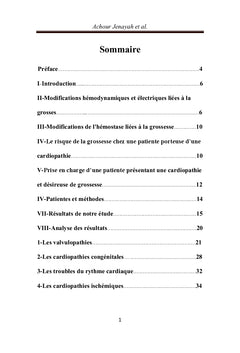 Profil epidemiologique des femmes enceintes cardiaques A Tunis